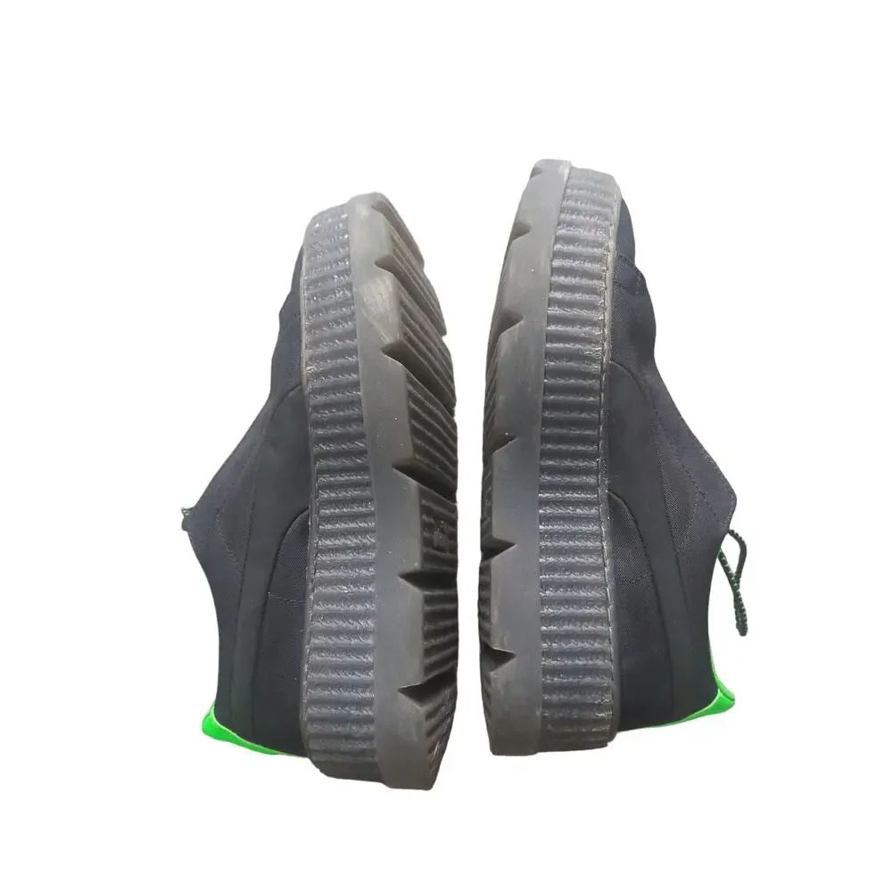 Rihanna Fenty Puma green and black cleated Creeper Surf size 8.5 - Picture 6 of 11